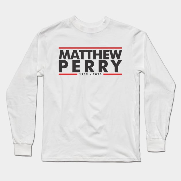 Matthew Perry Long Sleeve T-Shirt by Pandans